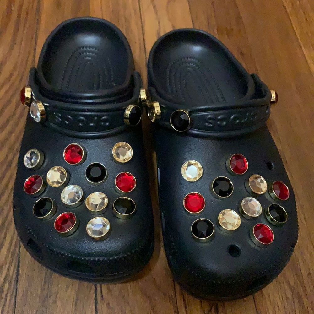 Bejeweled crocs